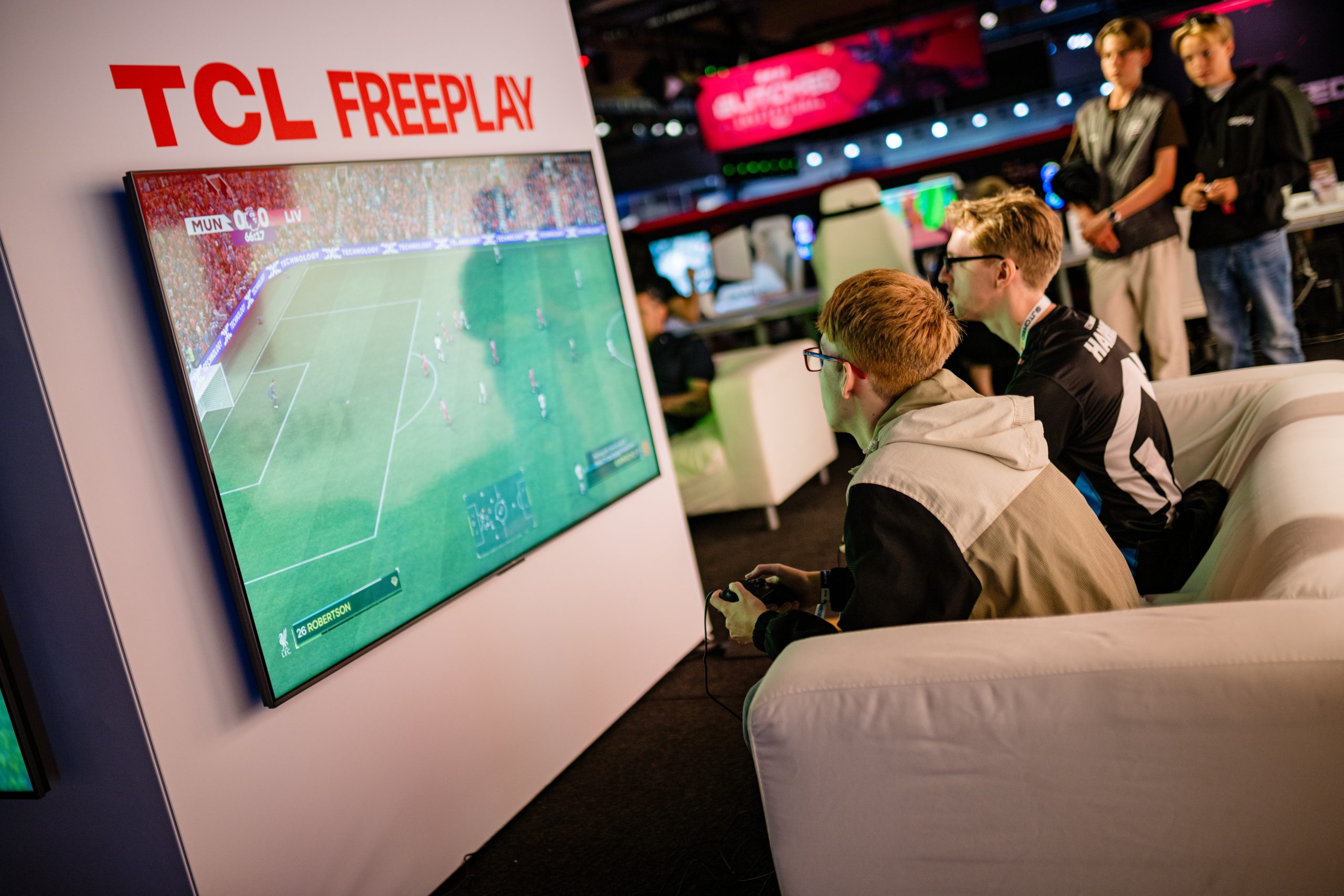 TCL booth at Glitched 2025