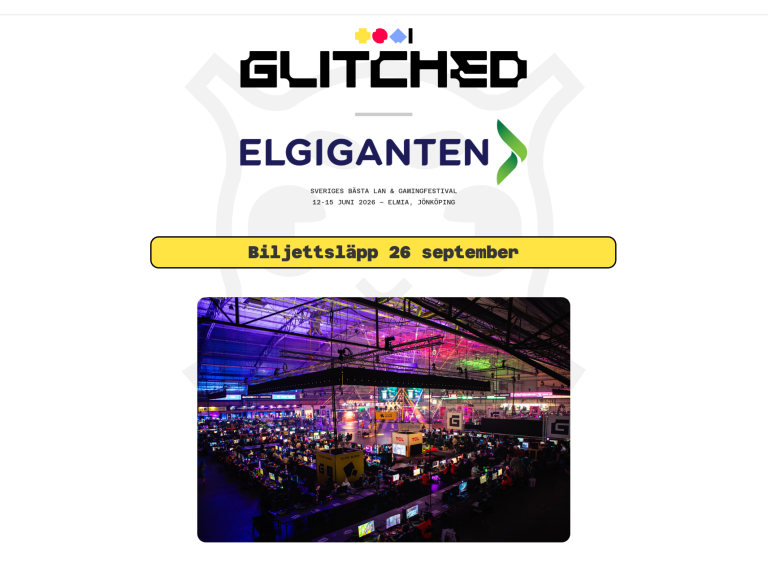 Screenshot of the new website home page