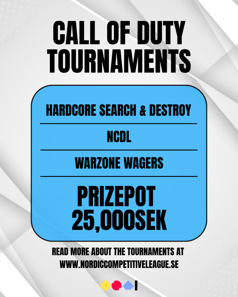 Call of Duty tournaments and prize po