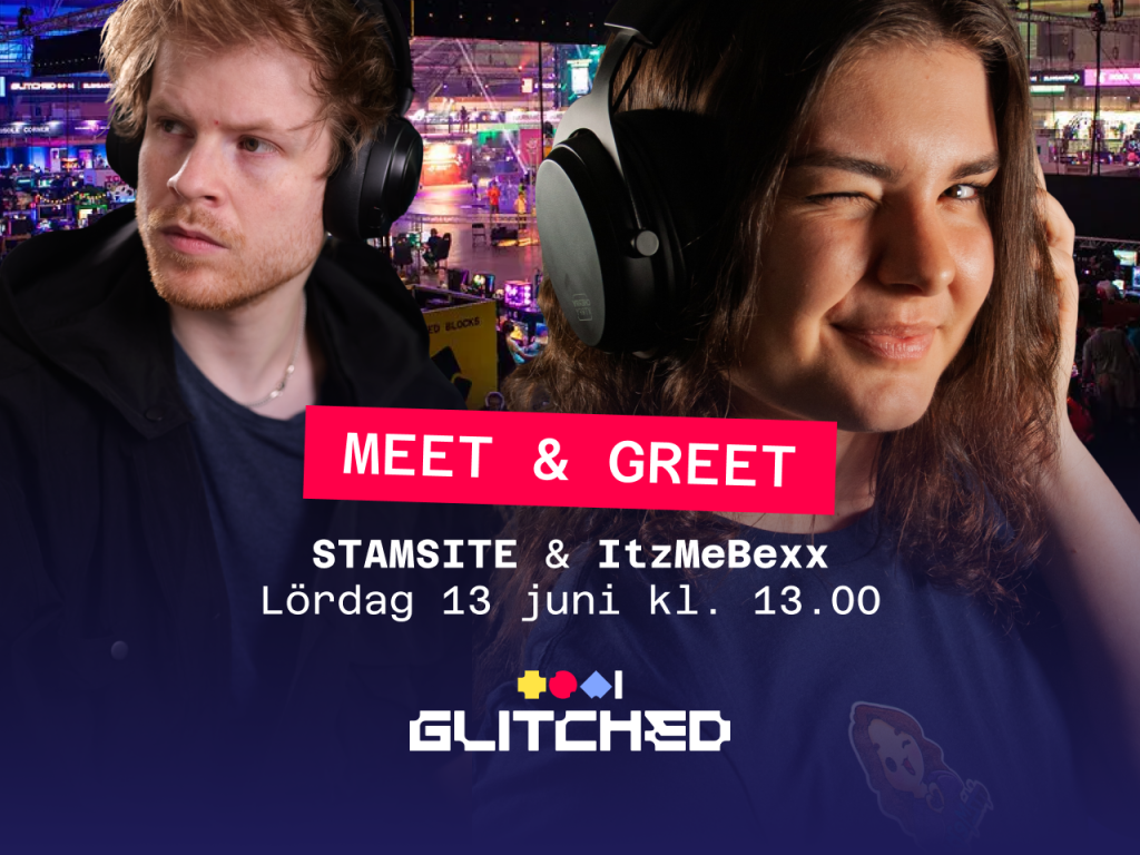 ItzMeBexx & Stamsite kommer till Glitched – Glitched festival