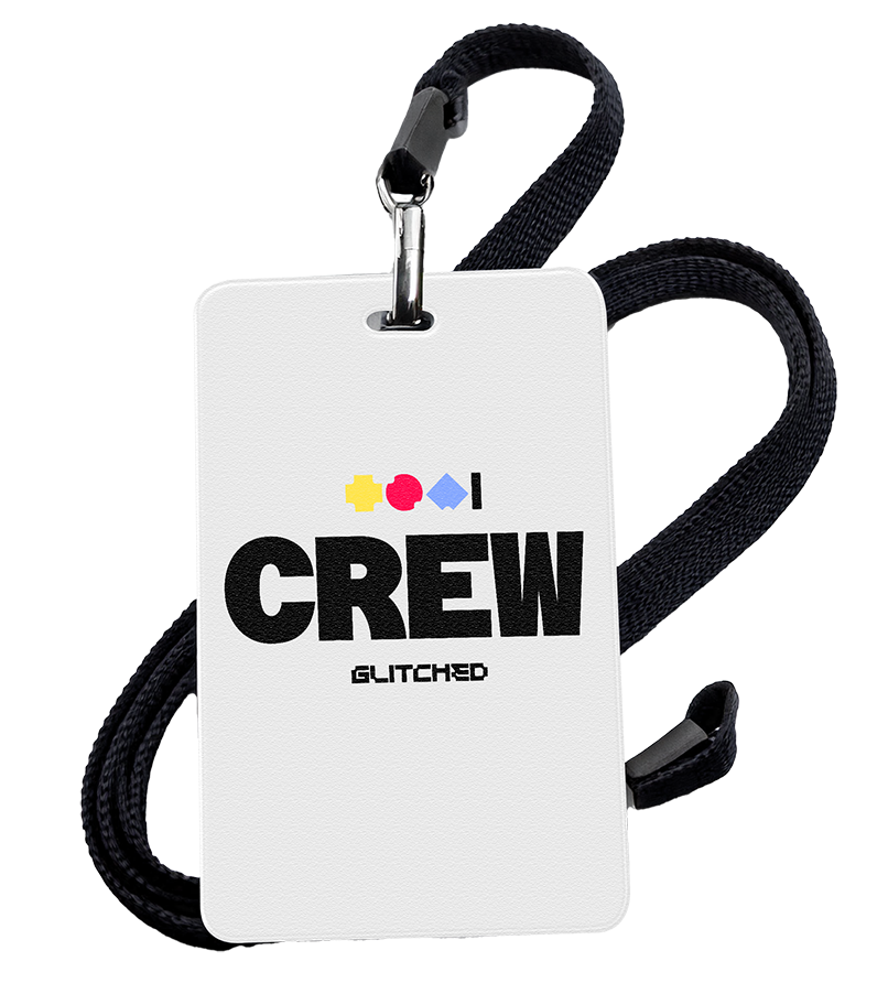 Glitched Crew badge