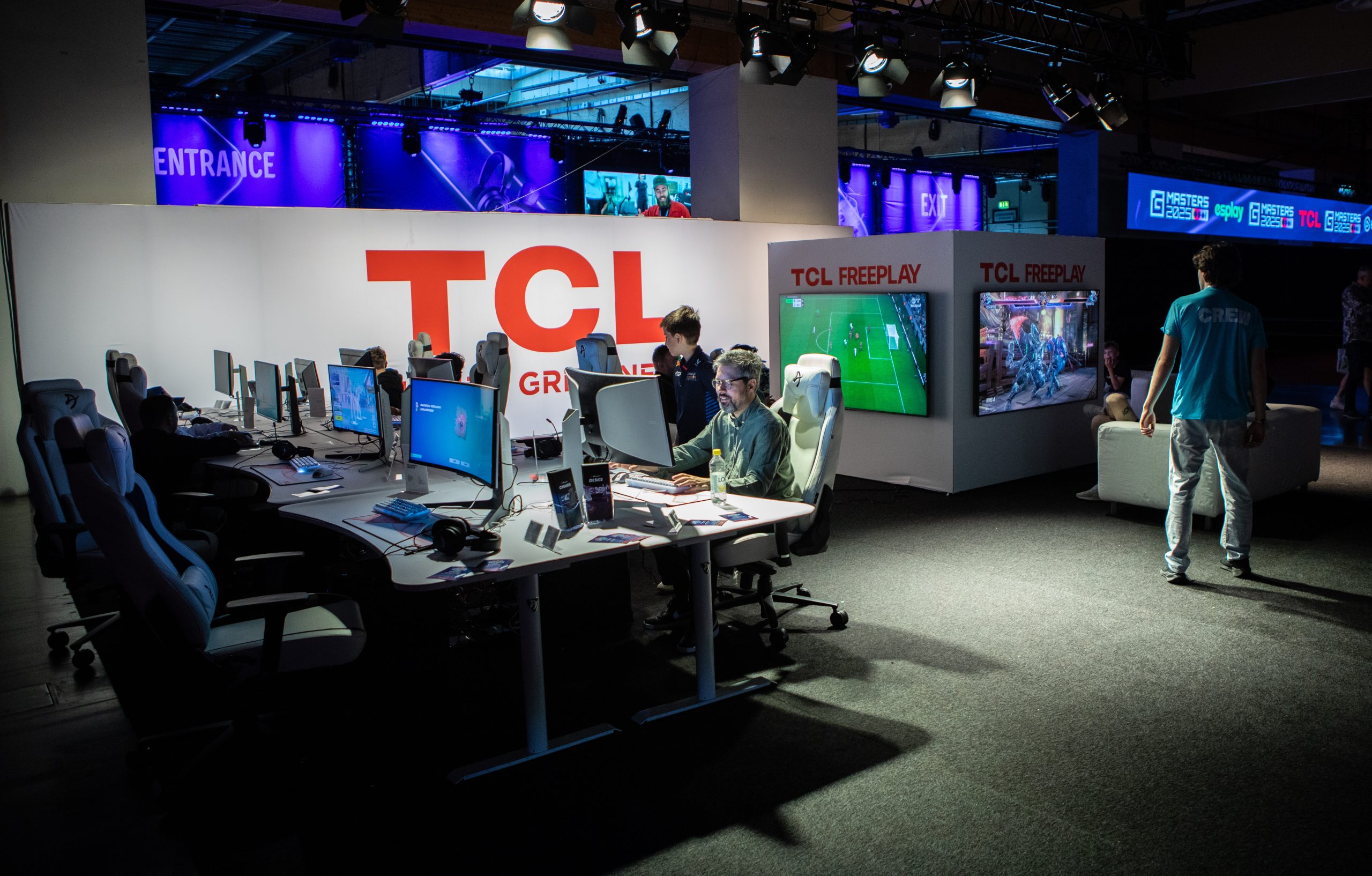 TCL booth at Glitched 2025