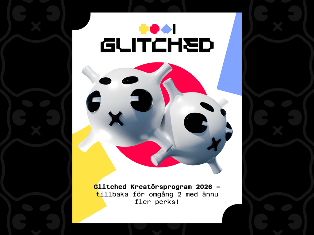 Glitched Creator-program 2026