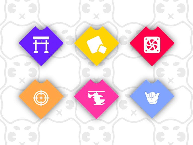 The first 6 LAN districts